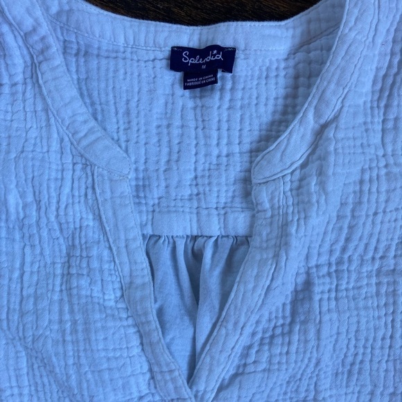 Splendid 100% Cotton Sleeveless shirt size Medium - Picture 2 of 6